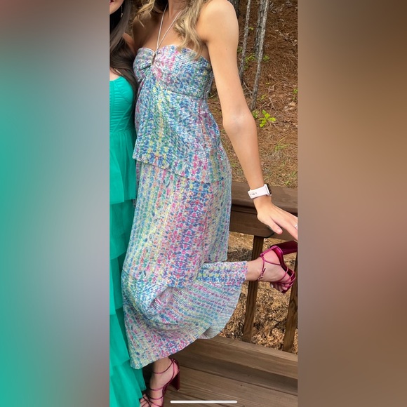 Colorful Sequin Two-Piece Set - Picture 3 of 3